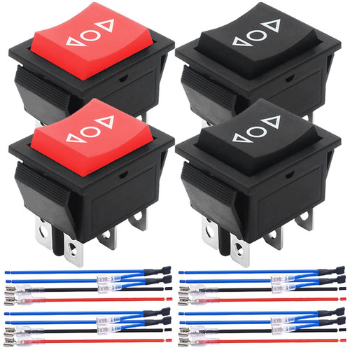 4pcs momentary motor - momentary, polarity