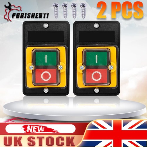 Machine switch button - 2x,