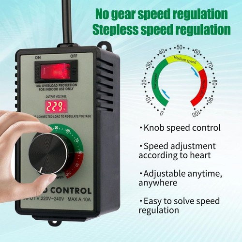 Speed controller motor display - controller,