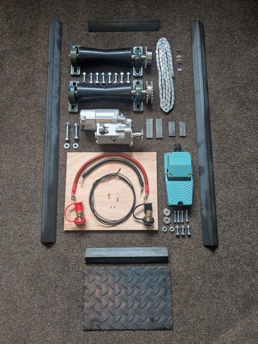 Motorcycle roller starter - roller,