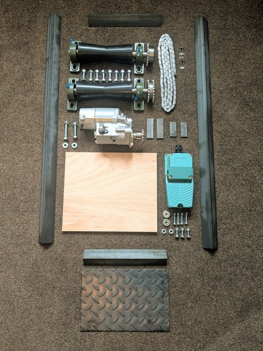 Motorcycle roller starter kit - motorcycle,