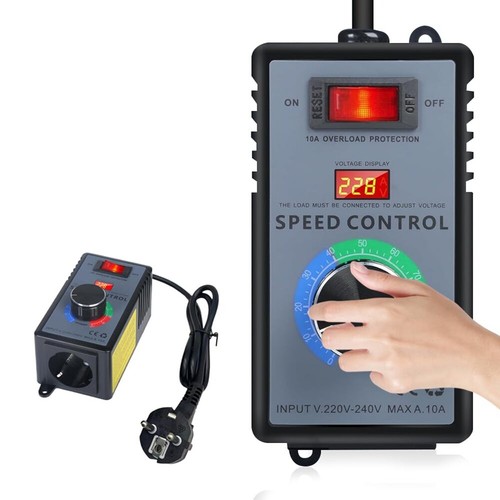 Motor speed controller - speed, switch